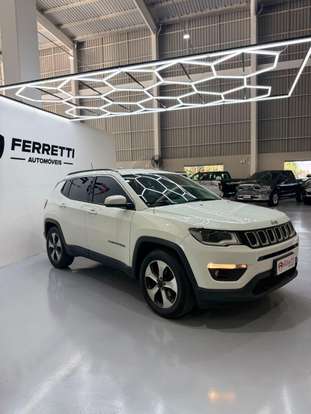 JEEP-COMPASS-2.0 16V FLEX LONGITUDE AUTOMÁTICO JEEP-COMPASS-2017