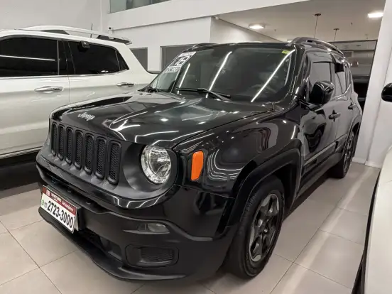 JEEP-RENEGADE-1.8 16V FLEX 4P AUTOMÁTICO JEEP-RENEGADE-2018