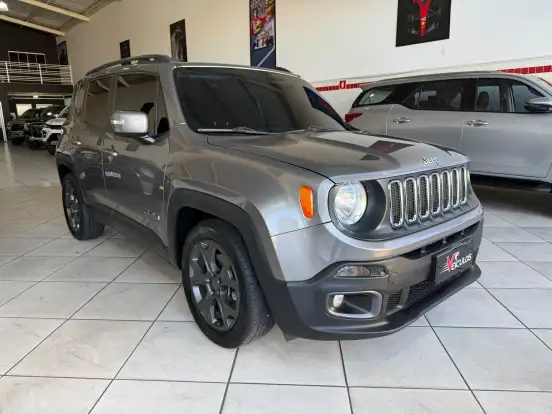 JEEP-RENEGADE-1.8 16V FLEX LONGITUDE 4P AUTOMÁTICO JEEP-RENEGADE-2018