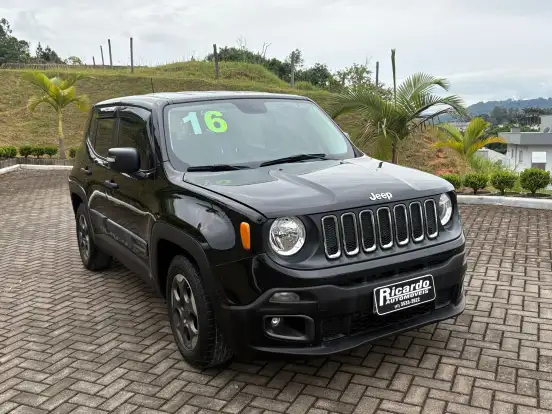 JEEP-RENEGADE-1.8 16V FLEX SPORT 4P AUTOMÁTICO JEEP-RENEGADE-2015