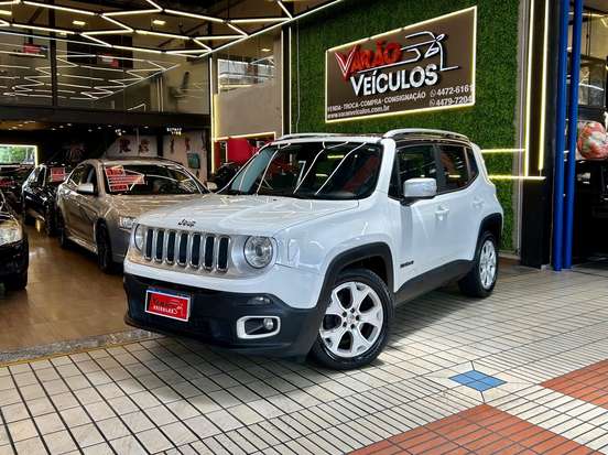 JEEP-RENEGADE-1.8 16V FLEX LIMITED 4P AUTOMÁTICO JEEP-RENEGADE-2017