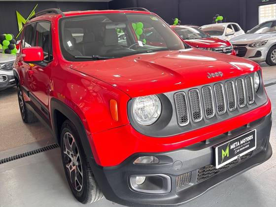 JEEP RENEGADE 1.8 16V FLEX LONGITUDE 4P AUTOMÁTICO