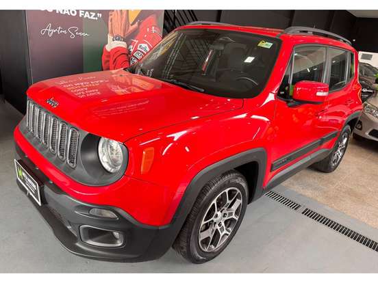 JEEP-RENEGADE-1.8 16V FLEX LONGITUDE 4P AUTOMÁTICO JEEP-RENEGADE-2015