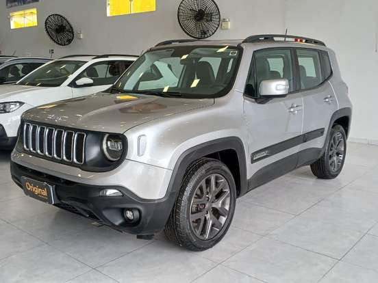 JEEP-RENEGADE-1.8 16V FLEX LONGITUDE 4P AUTOMÁTICO JEEP-RENEGADE-2021