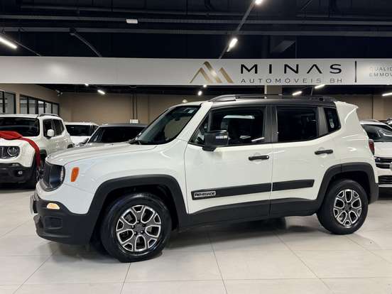 JEEP-RENEGADE-1.8 16V FLEX SPORT 4P AUTOMÁTICO JEEP-RENEGADE-2018