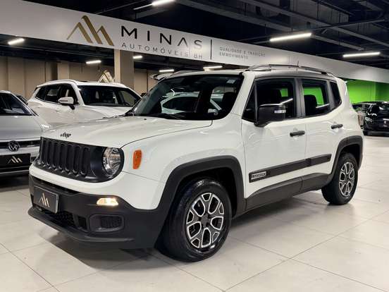 JEEP-RENEGADE-1.8 16V FLEX SPORT 4P AUTOMÁTICO JEEP-RENEGADE-2018