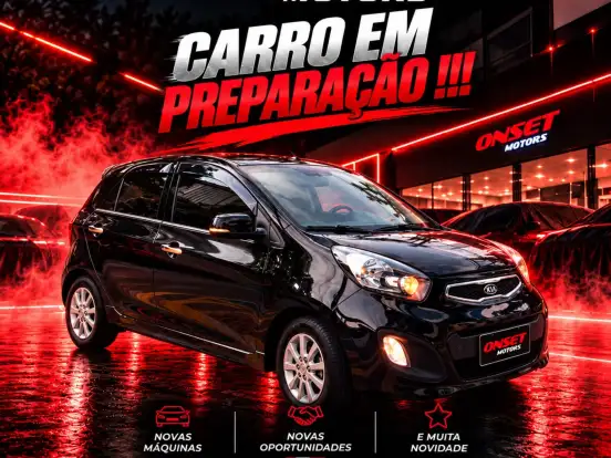 KIA-PICANTO-1.0 EX 12V GASOLINA 4P AUTOMÁTICO KIA-PICANTO-2012