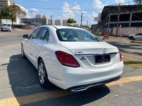 MERCEDES-BENZ-C 180-1.6 CGI 16V TURBO GASOLINA 4P AUTOMÁTICO MERCEDES-BENZ-C 180-2015