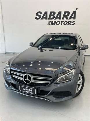 MERCEDES-BENZ-C 180-1.6 CGI EXCLUSIVE 16V TURBO GASOLINA 4P AUTOMÁTICO MERCEDES-BENZ-C 180-2015