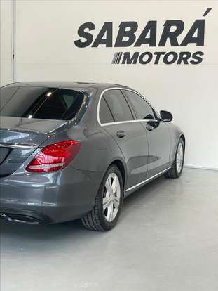 MERCEDES-BENZ-C 180-1.6 CGI EXCLUSIVE 16V TURBO GASOLINA 4P AUTOMÁTICO MERCEDES-BENZ-C 180-2015