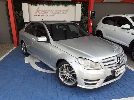 MERCEDES-BENZ-C 180-1.6 CGI SPORT 16V TURBO GASOLINA 4P AUTOMÁTICO MERCEDES-BENZ-C 180-2012