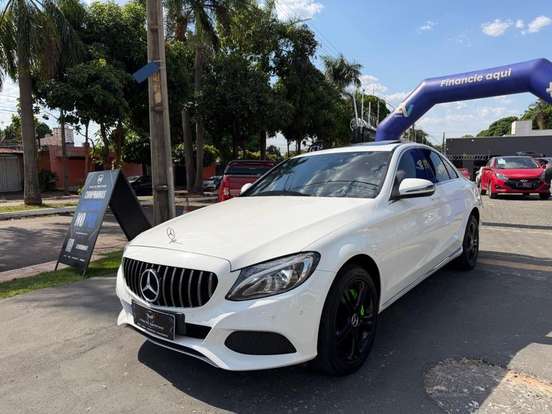 MERCEDES-BENZ-C 200-2.0 CGI AVANTGARDE 16V GASOLINA 4P AUTOMÁTICO MERCEDES-BENZ-C 200-2016
