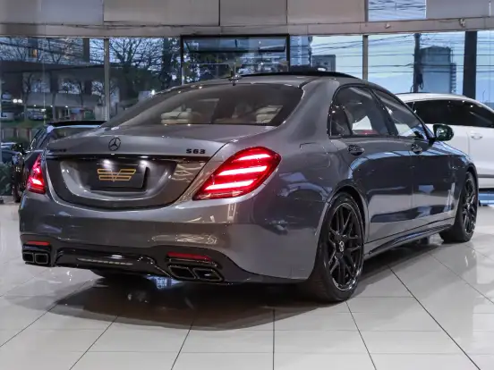 MERCEDES-BENZ-S 63 AMG-4.0 V8 TURBO GASOLINA L 4MATIC SPEEDSHIFT MERCEDES-BENZ-S 63 AMG-2018