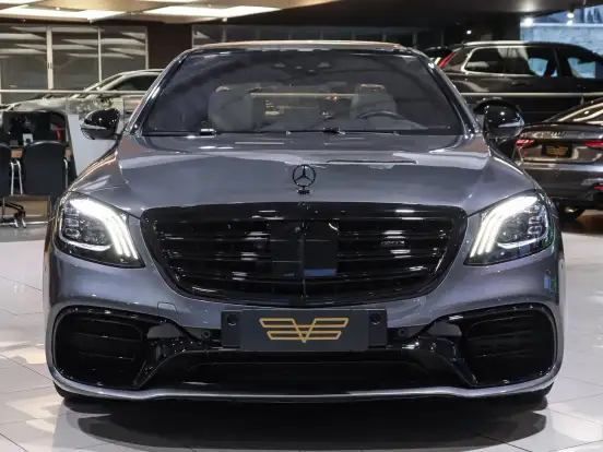 MERCEDES-BENZ-S 63 AMG-4.0 V8 TURBO GASOLINA L 4MATIC SPEEDSHIFT MERCEDES-BENZ-S 63 AMG-2018