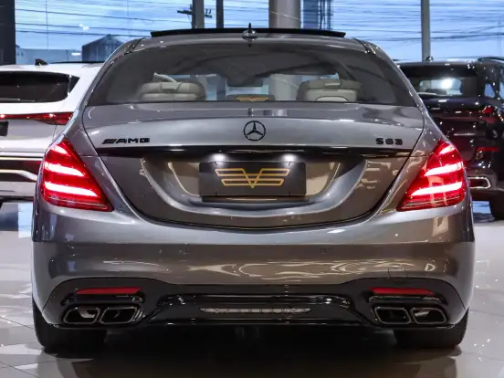 MERCEDES-BENZ-S 63 AMG-4.0 V8 TURBO GASOLINA L 4MATIC SPEEDSHIFT MERCEDES-BENZ-S 63 AMG-2018