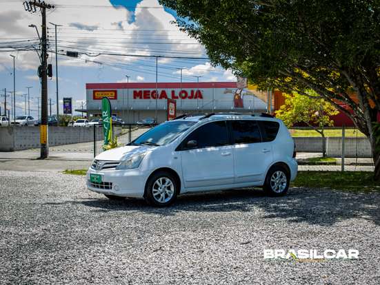 NISSAN-LIVINA-1.8 S 16V FLEX 4P AUTOMÁTICO NISSAN-LIVINA-2012