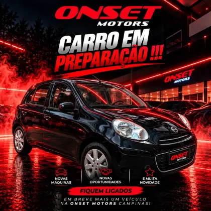 NISSAN MARCH 1.0 S 16V FLEX 4P MANUAL