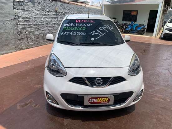 NISSAN-MARCH-1.6 SV 16V FLEX 4P MANUAL NISSAN-MARCH-2015