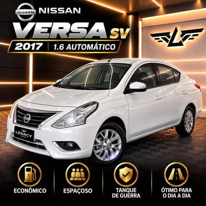 NISSAN VERSA 1.6 16V FLEX SV 4P XTRONIC