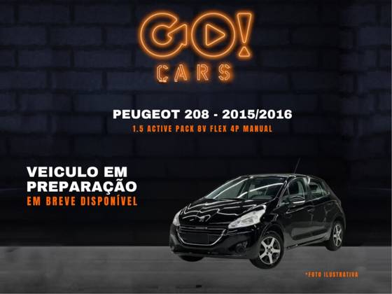 PEUGEOT 208 1.5 ACTIVE PACK 8V FLEX 4P MANUAL