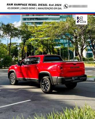 RAM-RAMPAGE-2.0 TURBO DIESEL REBEL 4X4 AUTOMÁTICO RAM-RAMPAGE-2024