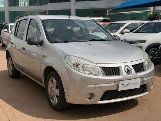 RENAULT-SANDERO-1.6 EXPRESSION 8V FLEX 4P MANUAL RENAULT-SANDERO-2010