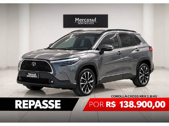 TOYOTA COROLLA CROSS 1.8 VVT-I HYBRID FLEX XRX CVT