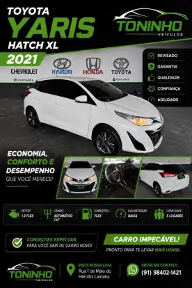 TOYOTA-YARIS-1.5 16V FLEX XL PLUS CONNECT MULTIDRIVE TOYOTA-YARIS-2020