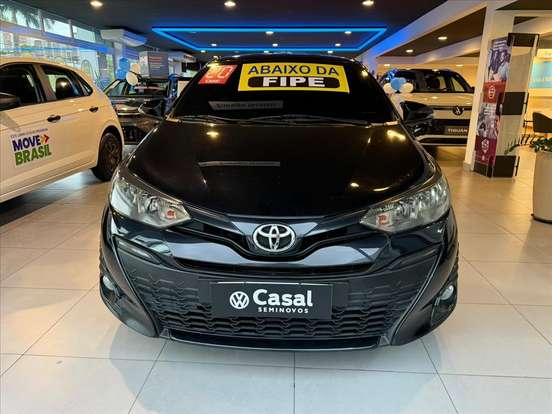 TOYOTA-YARIS-1.3 16V FLEX XL MULTIDRIVE TOYOTA-YARIS-2019