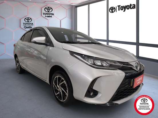 TOYOTA-YARIS-1.5 16V FLEX SEDAN XLS CONNECT MULTIDRIVE TOYOTA-YARIS-2022