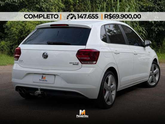 VOLKSWAGEN-POLO-1.0 200 TSI COMFORTLINE AUTOMÁTICO VOLKSWAGEN-POLO-2019