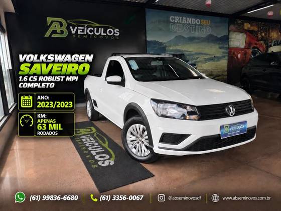 VOLKSWAGEN SAVEIRO 1.6 MSI ROBUST CD 8V FLEX 2P MANUAL