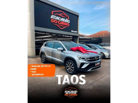 VOLKSWAGEN TAOS 1.4 250 TSI TOTAL FLEX HIGHLINE AUTOMÁTICO