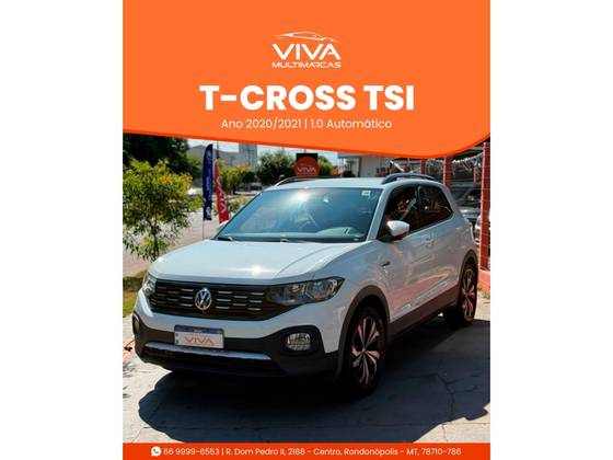 VOLKSWAGEN T-CROSS 1.0 200 TSI TOTAL FLEX COMFORTLINE AUTOMÁTICO