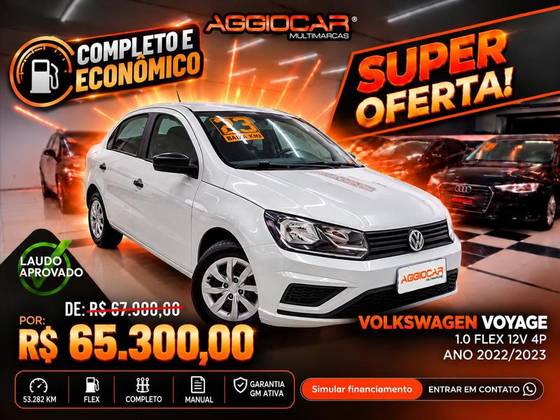 VOLKSWAGEN VOYAGE 1.0 12V MPI TOTALFLEX 4P MANUAL