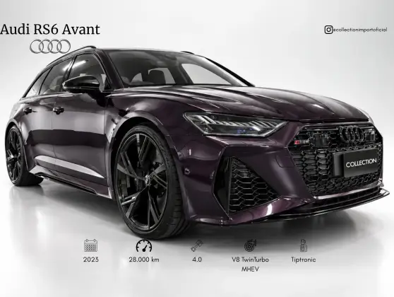 AUDI RS6 4.0 AVANT V8 TWINTURBO MHEV TIPTRONIC