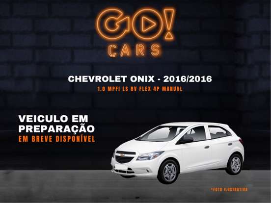CHEVROLET-ONIX-1.0 MPFI LS 8V FLEX 4P MANUAL CHEVROLET-ONIX-2016