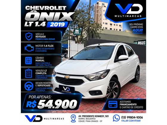 CHEVROLET ONIX 1.0 MPFI LT 8V FLEX 4P MANUAL