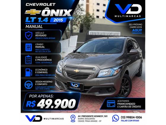 CHEVROLET ONIX 1.4 MPFI LT 8V FLEX 4P MANUAL