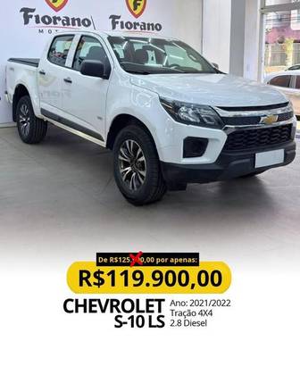 CHEVROLET S10 2.8 16V TURBO DIESEL LS CD 4X4 MANUAL