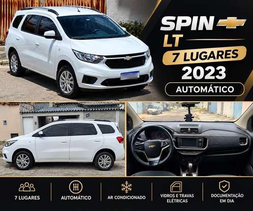 CHEVROLET-SPIN-1.8 LT 8V FLEX 4P AUTOMÁTICO CHEVROLET-SPIN-2022