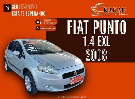 FIAT PUNTO 1.4 8V FLEX 4P MANUAL