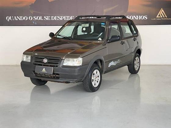 FIAT UNO 1.0 MPI MILLE WAY ECONOMY 8V FLEX 4P MANUAL