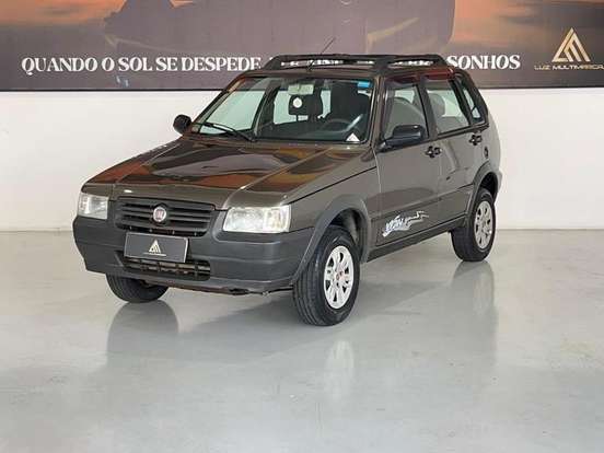 FIAT-UNO-1.0 MPI MILLE WAY ECONOMY 8V FLEX 4P MANUAL FIAT-UNO-2013