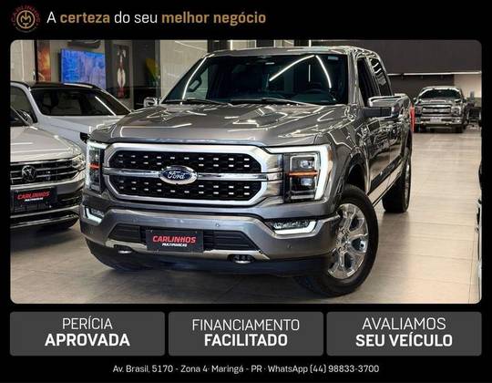 FORD F-150 5.0 V8 GASOLINA CD PLATINUM FX4 AUTOMÁTICO