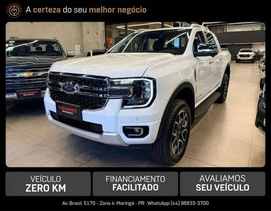 FORD RANGER 3.0 V6 TURBO DIESEL CD LIMITED 4X4 AUTOMÁTICO