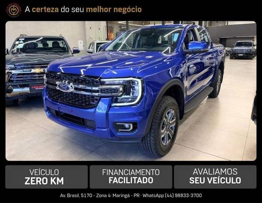 FORD RANGER 3.0 V6 TURBO DIESEL CD XLT 4X4 AUTOMÁTICO