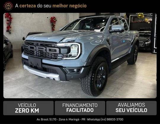 FORD RANGER 3.0 V6 TURBO GASOLINA RAPTOR 4X4 AUTOMÁTICO