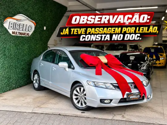 HONDA-CIVIC-1.8 LXL 16V FLEX 4P AUTOMÁTICO HONDA-CIVIC-2011