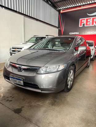 HONDA-CIVIC-1.8 LXS 16V FLEX 4P AUTOMÁTICO HONDA-CIVIC-2008